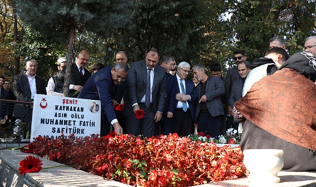 Şehit Kaymakam Safitürk Dualarla Anıldı