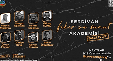 Serdivan Fikir Sanat Akademisi Birbirinden Önemli İsimleri Ağırlayacak