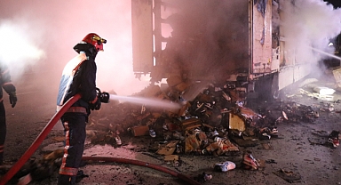 D-650'de Korkutan Yangın!