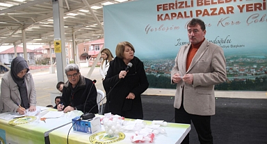 Ferizli Kapalı Pazar Yeri Kurası Tamamlandı