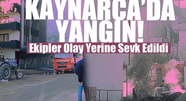 Kaynarca'da Yangın! Ekipler Olay Yerine Sevk Edildi