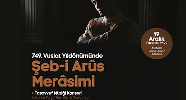 Kültür Etkinlikleri '749. Vuslat Yıldönümünde Şeb-i Arus Merasimi' İsimli Programla Devam Edecek