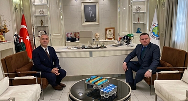 Milletvekili Bülbül Başkan Babaoğlu'nu Ziyaret Etti