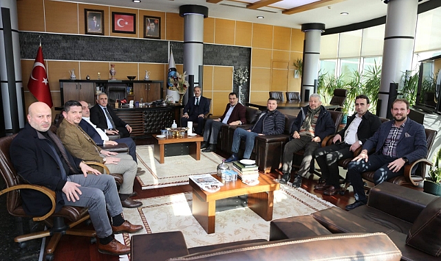 Milletvekili Yavuz, Başkan Alemdar'ı Ziyaret Etti