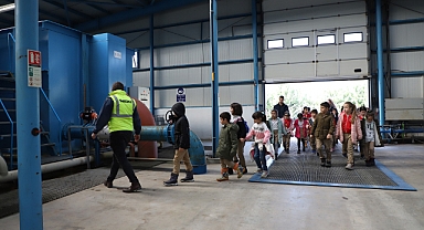 Minik Öğrenciler Hızırilyas İçme Suyu Arıtma Tesisi'ni Gezdi
