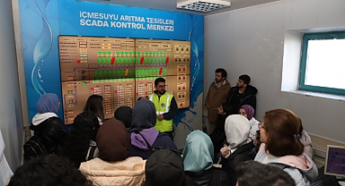 Öğrenciler SASKİ Tesislerini Gezdi