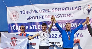Özel Sporcular Türkiye Şampiyonası’nda Derece Elde Etti