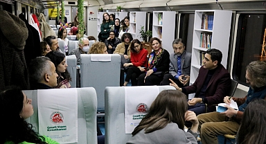 Vagon Kıraathanesi'nde Kültür Akşamı