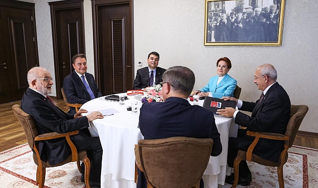 6'lı Masanın Cumhurbaşkanı Adayı Kim Olacak? İlk Resmi Açıklama Geldi! İşte Detaylar...