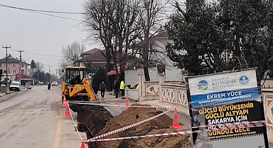Akyazı Altındere Osmanağa Mahallesi Kesintisiz İçmesuyu Hattına Kavuştu