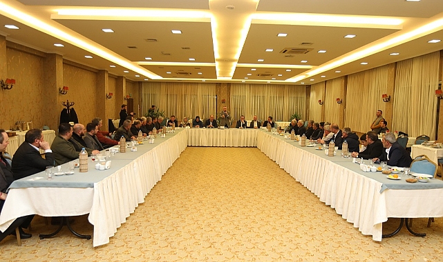 Başkan Işıksu, Dernekkırı Bölgesi Mahalle Başkanları İle Buluştu