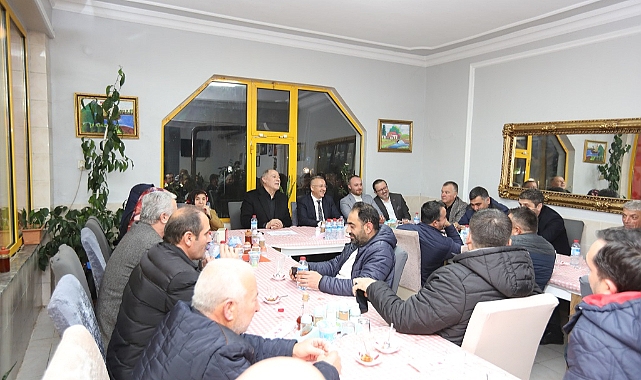 Başkan Işıksu Vatandaşlarla Buluşmaya Devam Ediyor