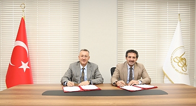 Başkan Işıksu ve Müdür İnanç 