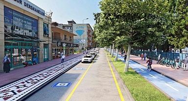 Büyükşehir Caddeleri Güzelleştiriyor