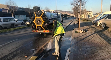 Büyükşehir'den Cadde ve Sokaklarda Hummalı Temizlik