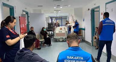 Büyükşehir Hastalara Moral Oldu