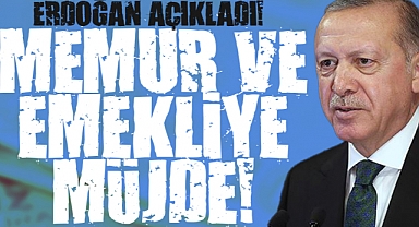 Cumhurbaşkanı Erdoğan'dan Memur ve Emekliye Müjde: Zam oranı Açıklandı! İşte Detaylar...