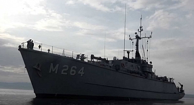 Deniz Kuvvetleri Sürüklenen Mayınlara Karşı Görev Başında