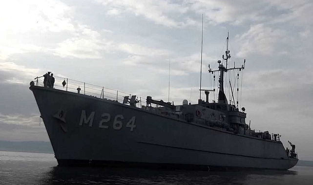 Deniz Kuvvetleri Sürüklenen Mayınlara Karşı Görev Başında
