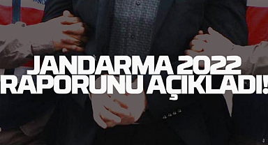 Jandarma 2022 Raporunu Açıkladı 4 Bin 565 Gözaltı! 77 Tutuklama!