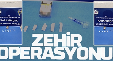 Karapürçek'te Zehir Operasyonu