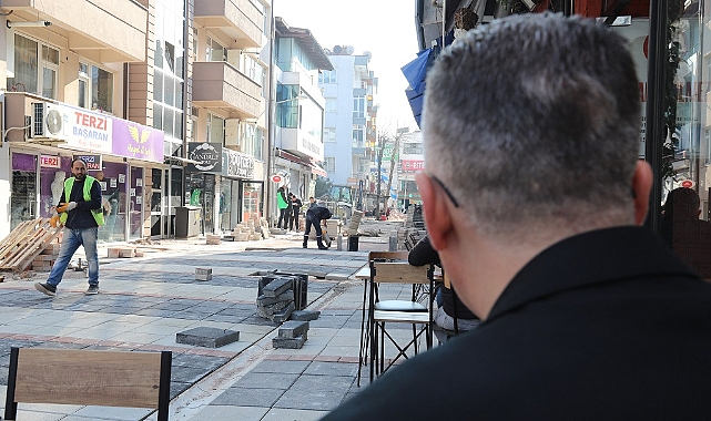 Papatya Sokak Yeni Görünümüne Kavuşuyor