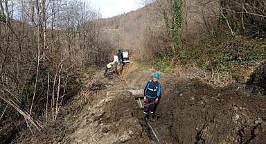 Sapanca İkramiye Mahallesi Yeni İçmesuyu Hattına Kavuştu