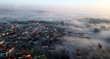 Sis Bulutu Arifiye'de Güzel Görüntüler Oluşturdu