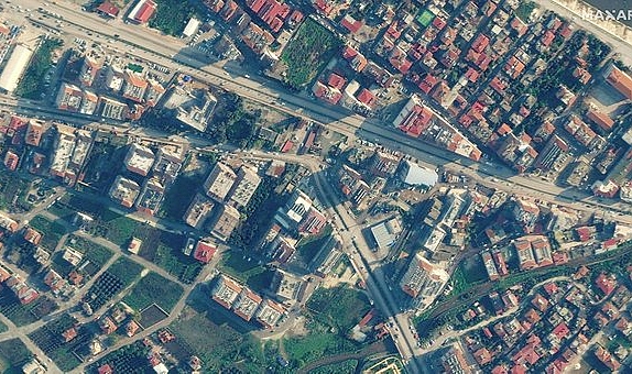 Deprem Felaketinin Uydu Görüntüleri Yayınlandı