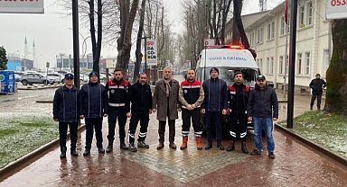 Hendek Arama Kurtarma Ekipleri Deprem Bölgesinde