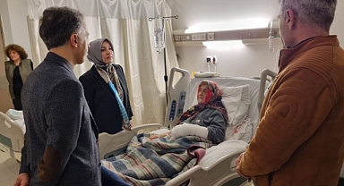 Milletvekili Erdoğan Depremzedeleri Ziyaret Etti