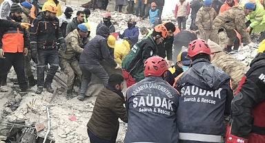 Sakarya Üniversitesi SAÜDAK Ekibi Deprem Bölgesinde