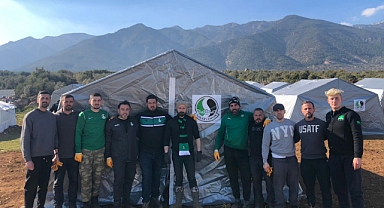 Sakaryaspor'dan Deprem Bölgesine Çadır Kent
