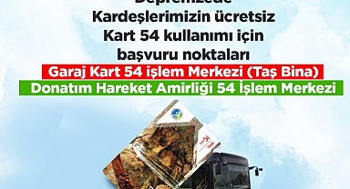 Şehrin Misafirleri Ulaşımdan Ücretsiz Yararlanacak
