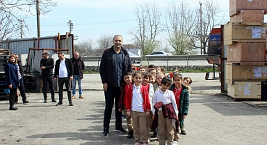 Arifiye’li Miniklere Temiz Çevre ve Geri Dönüşüm Bilincini Kazanıyor
