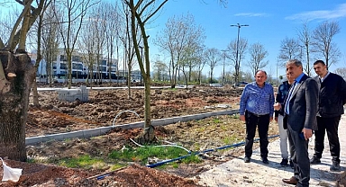Başkan Alemdar Park Yapımını Yerinde İnceledi