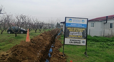 Büyükşehir’den Pamukova Fevziye Mahallesi’ne Kesintisiz İçme Suyu