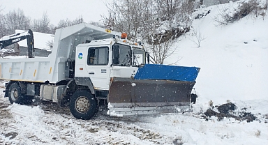 Büyükşehir Zirvelerde Karla Mücadele Mesaisinde