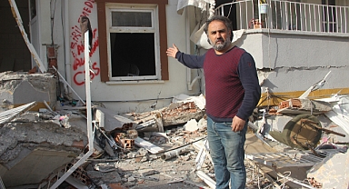 Depremde Alt Katı Çöken Binaya Girip Anne Ve Ablasını Kurtardı