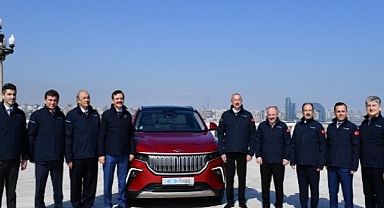 Azerbaycan Cumhurbaşkanı Aliyev Togg'u Teslim Aldı!