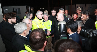Bakan Soylu İskenderun’daki Konteyner Kenti Ziyaret Etti