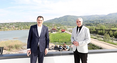 Başkan Yüce anlattı, Genel Başkan Yardımcısı Yavuz hayran kaldı