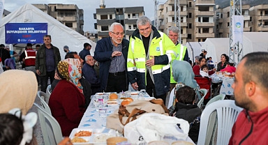 Başkan Yüce, Depremzedelerle İftar Sofrasında Buluştu