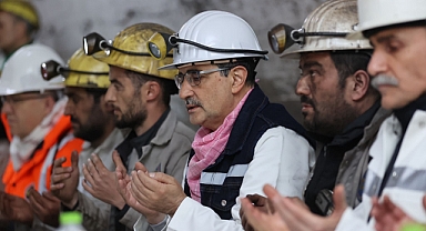 Enerji ve Tabii Kaynaklar Bakanı Fatih Dönmez Maden İşçileriyle İftar Yaptı