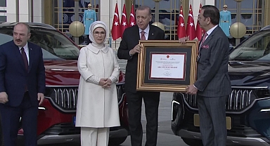 Erdoğan İlk TOGG'u Teslim Aldı