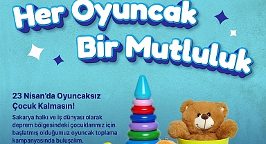 SATSO'dan Depremzede Çocuklara Oyuncak Kampanyası