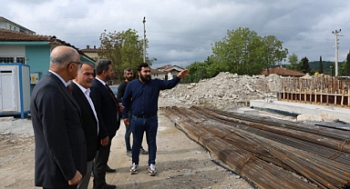 İl Milli Eğitim Müdürü Savaşçı, Arifiye’deki Okul Yatırımlarını İnceledi