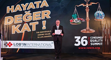 Lob Internatıonal’dan Ekrem Yüce’ye ‘Hayata Değer Katan Birey’ Ödülü