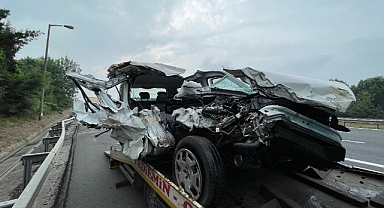 Dinlenme Tesisine Girmek İsterken Faciayı Yaşadılar: 1’i Ağır 3 Yaralı