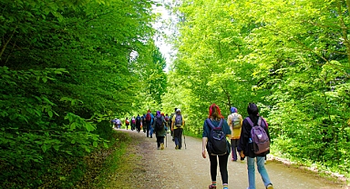 Doğaseverler Akyazı Yörükyeri’nde Yürüdü